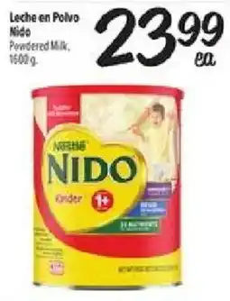 El Super Nestle Nido Kinder 1+ offer