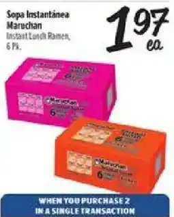 El Super Maruchan instant lunch ramen offer