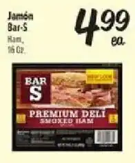 El Super Bar-s premium deli smoked ham offer