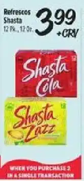El Super Shasta Cola offer