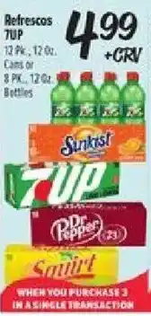El Super Sunkist 7up Dr Pepper Smirnoff offer
