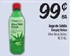 El Super Simply Value Aloe Vera Juice offer