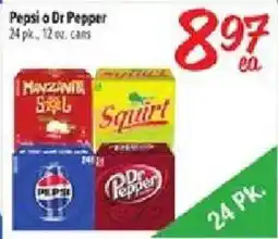 Fiesta Mart Pepsi or Dr Pepper offer