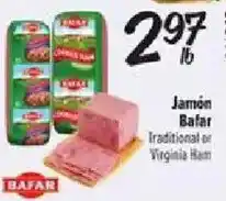 Fiesta Mart Bafar Jamón Traditional or Virginia Ham offer