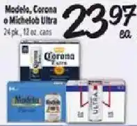 Fiesta Mart Modelo or Michelob Ultra offer