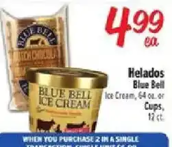 Fiesta Mart Helados Blue Bell Ice Cream offer