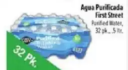 Fiesta Mart First Street Purified Water offer