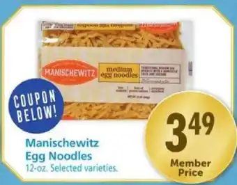 Manischewitz Egg Noodles