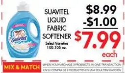 Arlan's Market Suavitel liquid fabric softener offer