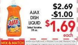Arlan's Market Ajax dish liquid offer