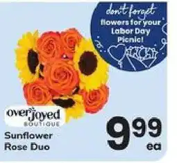 Safeway Sunflower Rose Duo offer