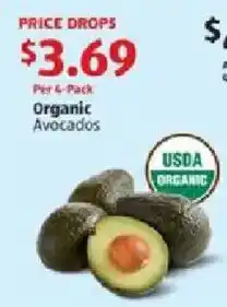 Aldi Organic Avocados offer