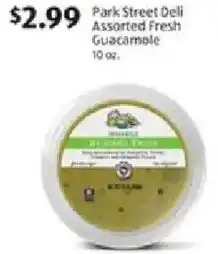 Aldi Park Street Deli Assorted Fresh Guacamole offer