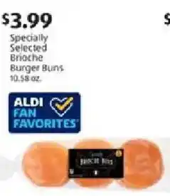 Aldi Aldi fan favorites brioche burger buns offer