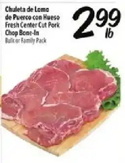 Fiesta Mart Fresh Center Cut Pork Chop Bone-In offer