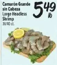 Fiesta Mart Large Headless Shrimp offer