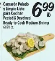 Fiesta Mart Peeled & Deveined Ready-to-Cook Medium Shrimp offer