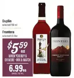 Lowes Foods Duplin and Frontera selected offer