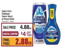 Lowes Foods Dawn ultra platinum plus powerwash or powersuds offer