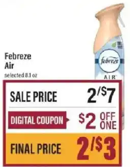 Lowes Foods Febreze Air offer