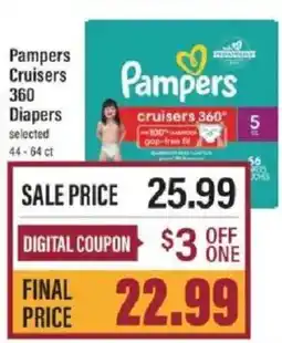 Lowes Foods Pampers cruisers 360 diapers offer