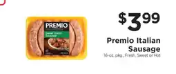 ShopRite Premio Italian Sausage offer