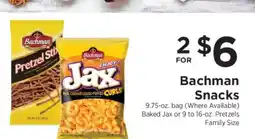 ShopRite Bachman Snacks offer