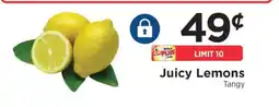 ShopRite Juicy Lemons offer