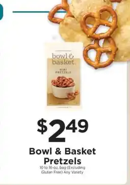 ShopRite Bowl & Basket Pretzels offer