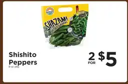 ShopRite Shishito Peppers offer