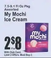 Key Food My Mochi Ice Cream offer