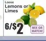 Key Food Loose Lemons or Limes offer