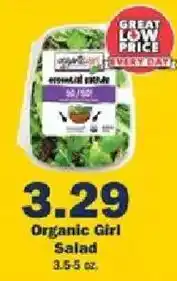 Schnucks Organic Girl Salad offer