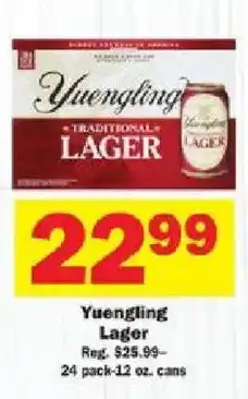 Schnucks Yuengling Lager offer
