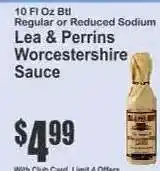 Key Food Lea & Perrins Worcestershire Sauce offer