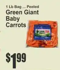Key Food Green Giant Baby Carrots offer