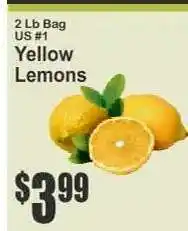 Key Food Yellow Lemons offer