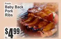 Key Food Baby Back Pork Ribs offer