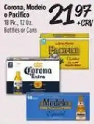 El Super Corona, Modelo or Pacifico offer