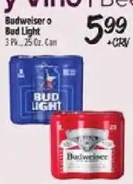 El Super Budweiser or Bud Light offer