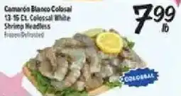El Super Colossal White Shrimp Headless offer