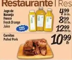 El Super Fresh Orange Juice offer