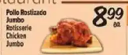 El Super Pollo Rostizado Jumbo Rotisserie Chicken Jumbo offer