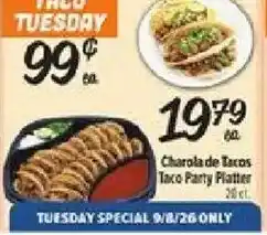El Super Charola de Tacos offer