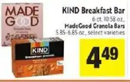 Save Mart Kind breakfast bar offer