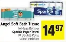 Save Mart Angel Soft Bath Tissue offer