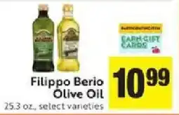 Save Mart Filippo Berio Olive Oil offer