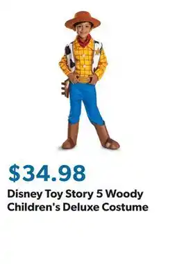 Sam's Club Disney Toy Story 5 Woody Children's Deluxe Costume offer