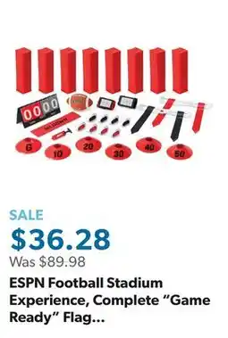 Sam's Club ESPN Football Stadium Experience, Complete Game Ready Flag Football Set offer