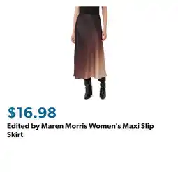 Sam's Club Edited by Maren Morris Women's Maxi Slip Skirt offer